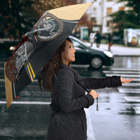 Route 66 United States Umbrella Historic Highway USA Eagle With Motorcycle - Wonder Print Shop