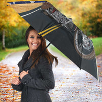 Route 66 United States Umbrella Historic Highway USA Eagle With Motorcycle - Wonder Print Shop