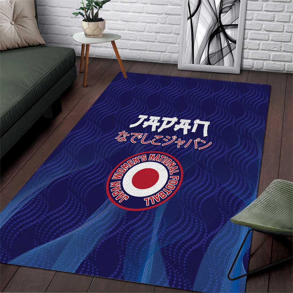 Japan Football Area Rug Go Champions Nadeshiko Japanese - Wonder Print Shop