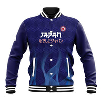 Custom Japan Football Baseball Jacket Go Champions Nadeshiko Japanese - Wonder Print Shop