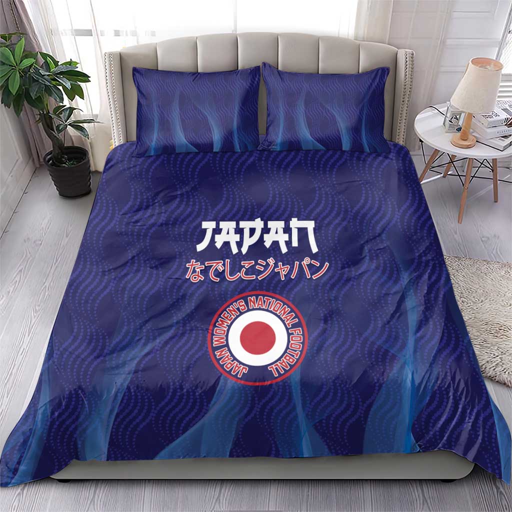 Japan Football Bedding Set Go Champions Nadeshiko Japanese - Wonder Print Shop