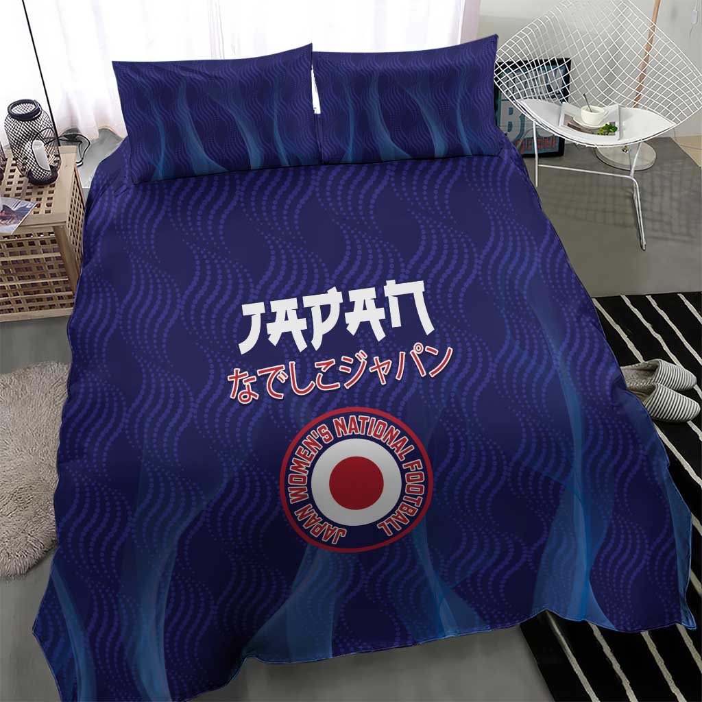 Japan Football Bedding Set Go Champions Nadeshiko Japanese - Wonder Print Shop