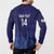 Custom Japan Football Button Sweatshirt Go Champions Nadeshiko Japanese - Wonder Print Shop