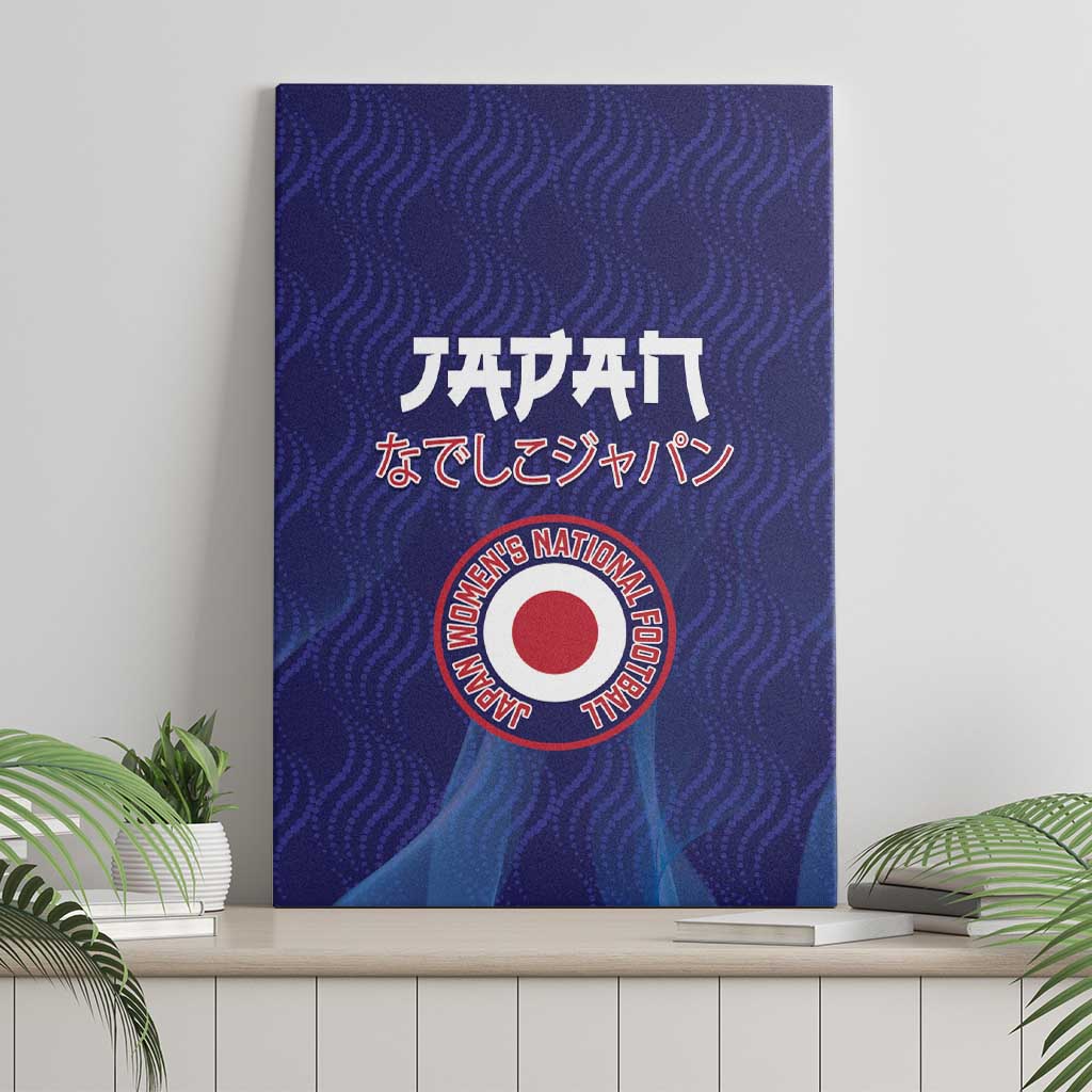Japan Football Canvas Wall Art Go Champions Nadeshiko Japanese - Wonder Print Shop
