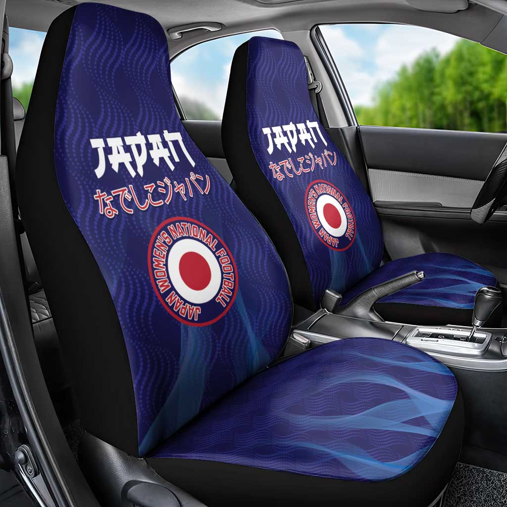 Japan Football Car Seat Cover Go Champions Nadeshiko Japanese - Wonder Print Shop