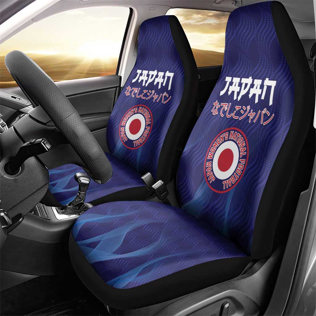 Japan Football Car Seat Cover Go Champions Nadeshiko Japanese - Wonder Print Shop