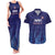 Custom Japan Football Couples Matching Tank Maxi Dress and Hawaiian Shirt Go Champions Nadeshiko Japanese - Wonder Print Shop