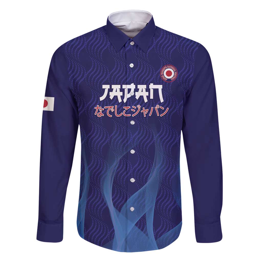 Custom Japan Football Family Matching Mermaid Dress and Hawaiian Shirt Go Champions Nadeshiko Japanese - Wonder Print Shop