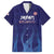 Custom Japan Football Family Matching Off The Shoulder Long Sleeve Dress and Hawaiian Shirt Go Champions Nadeshiko Japanese - Wonder Print Shop