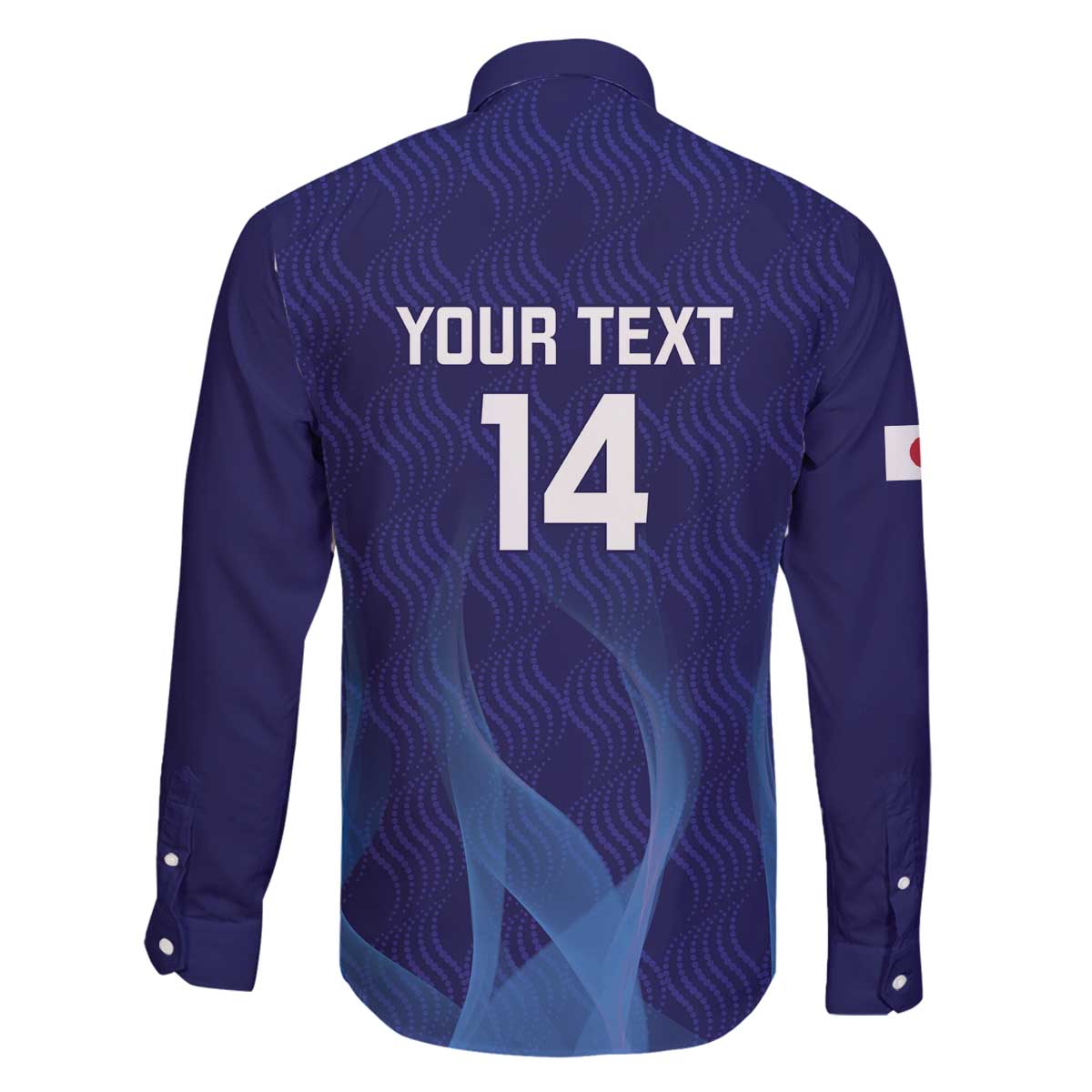 Custom Japan Football Family Matching Off The Shoulder Long Sleeve Dress and Hawaiian Shirt Go Champions Nadeshiko Japanese - Wonder Print Shop