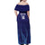 Custom Japan Football Family Matching Off Shoulder Maxi Dress and Hawaiian Shirt Go Champions Nadeshiko Japanese - Wonder Print Shop
