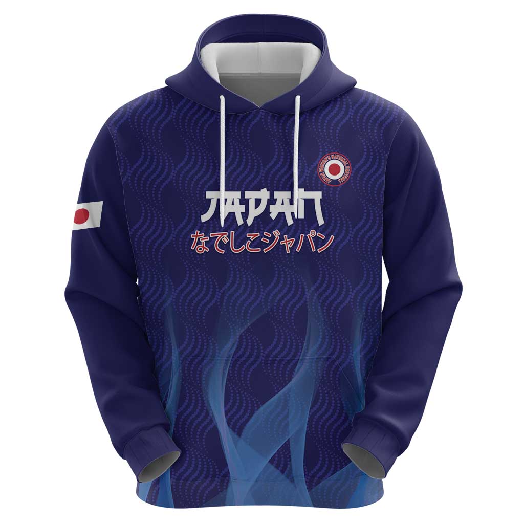 Custom Japan Football Hoodie Go Champions Nadeshiko Japanese - Wonder Print Shop