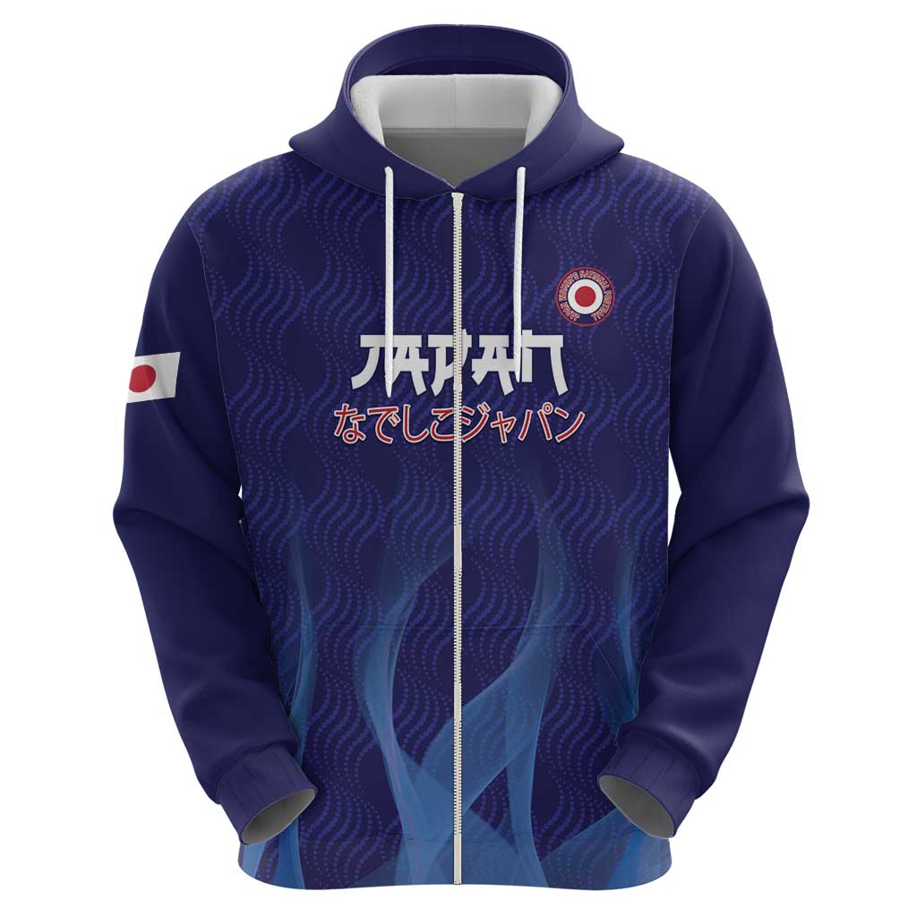 Custom Japan Football Hoodie Go Champions Nadeshiko Japanese - Wonder Print Shop