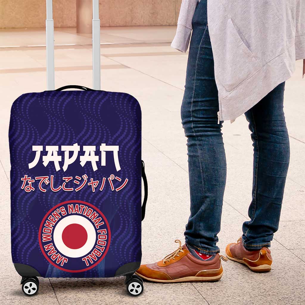 Japan Football Luggage Cover Go Champions Nadeshiko Japanese - Wonder Print Shop