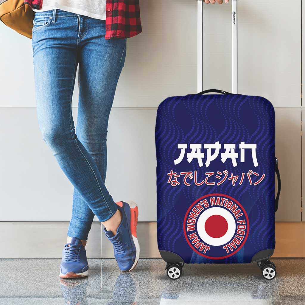 Japan Football Luggage Cover Go Champions Nadeshiko Japanese - Wonder Print Shop