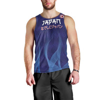 Custom Japan Football Men Tank Top Go Champions Nadeshiko Japanese - Wonder Print Shop