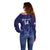 Custom Japan Football Off Shoulder Sweater Go Champions Nadeshiko Japanese - Wonder Print Shop