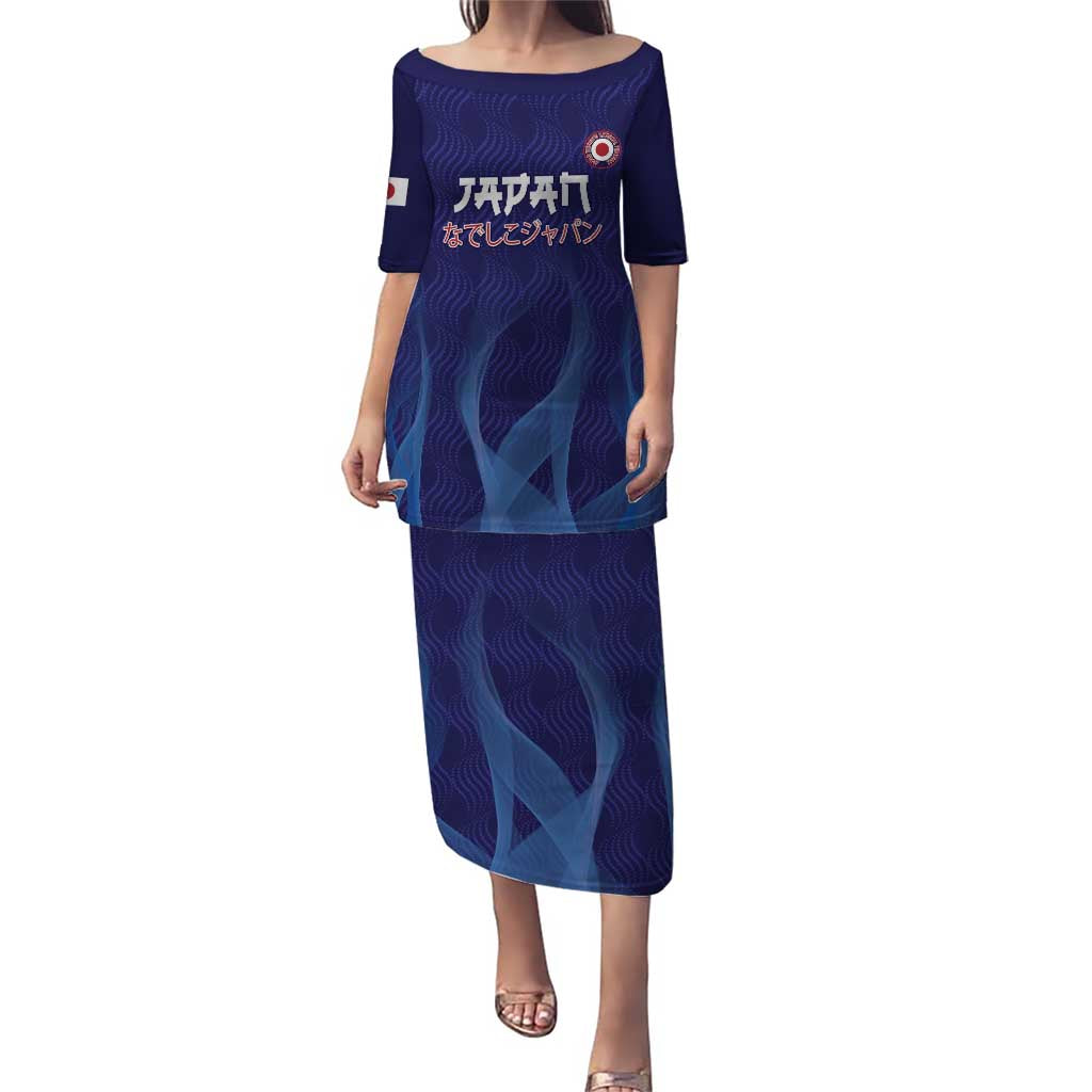Custom Japan Football Puletasi Go Champions Nadeshiko Japanese - Wonder Print Shop