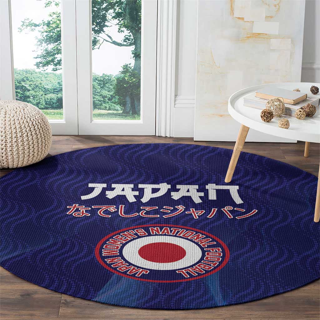Japan Football Round Carpet Go Champions Nadeshiko Japanese