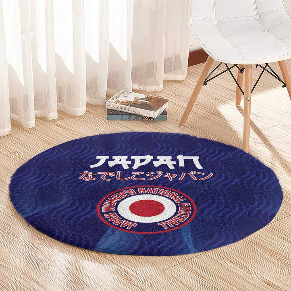 Japan Football Round Carpet Go Champions Nadeshiko Japanese