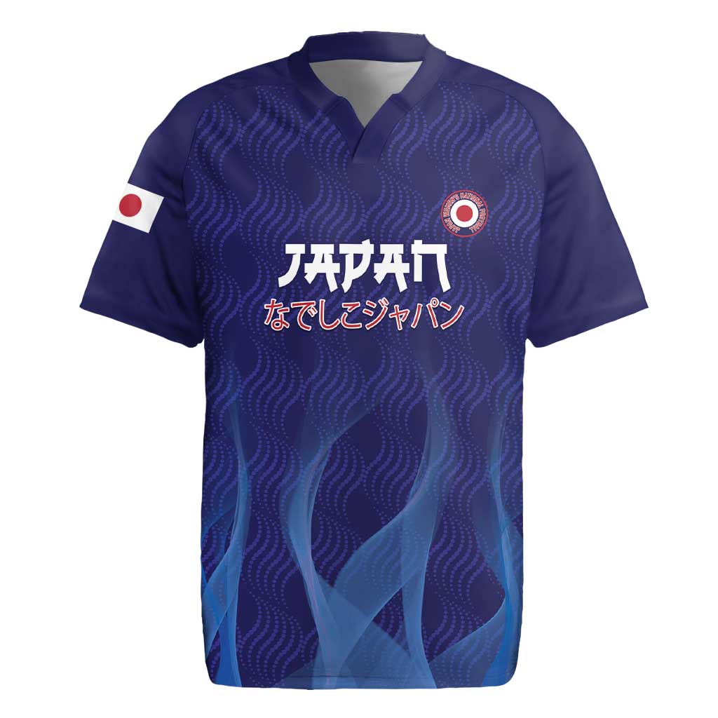 Custom Japan Football Rugby Jersey Go Champions Nadeshiko Japanese - Wonder Print Shop