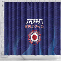 Japan Football Shower Curtain Go Champions Nadeshiko Japanese