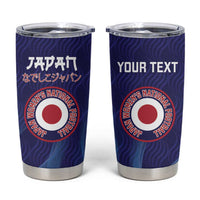 Custom Japan Football Tumbler Cup Go Champions Nadeshiko Japanese - Wonder Print Shop
