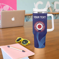 Custom Japan Football Tumbler With Handle Go Champions Nadeshiko Japanese - Wonder Print Shop