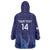 Custom Japan Football Wearable Blanket Hoodie Go Champions Nadeshiko Japanese - Wonder Print Shop
