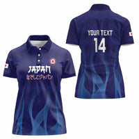 Custom Japan Football Women Polo Shirt Go Champions Nadeshiko Japanese - Wonder Print Shop