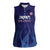 Custom Japan Football Women Sleeveless Polo Shirt Go Champions Nadeshiko Japanese - Wonder Print Shop