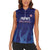 Custom Japan Football Women Sleeveless Polo Shirt Go Champions Nadeshiko Japanese - Wonder Print Shop