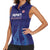 Custom Japan Football Women Sleeveless Polo Shirt Go Champions Nadeshiko Japanese - Wonder Print Shop