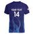 Custom Japan Football Women V-Neck T-Shirt Go Champions Nadeshiko Japanese - Wonder Print Shop