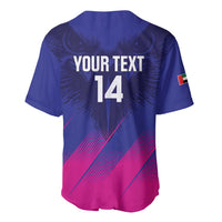Custom UAE Cricket Baseball Jersey Go Champions United Arab Emirates Falcon - Wonder Print Shop