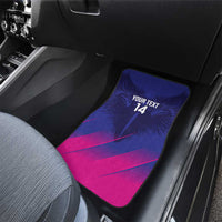 Custom UAE Cricket Car Mats Go Champions United Arab Emirates Falcon - Wonder Print Shop