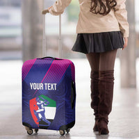 Custom UAE Cricket Luggage Cover Go Champions United Arab Emirates Falcon - Wonder Print Shop