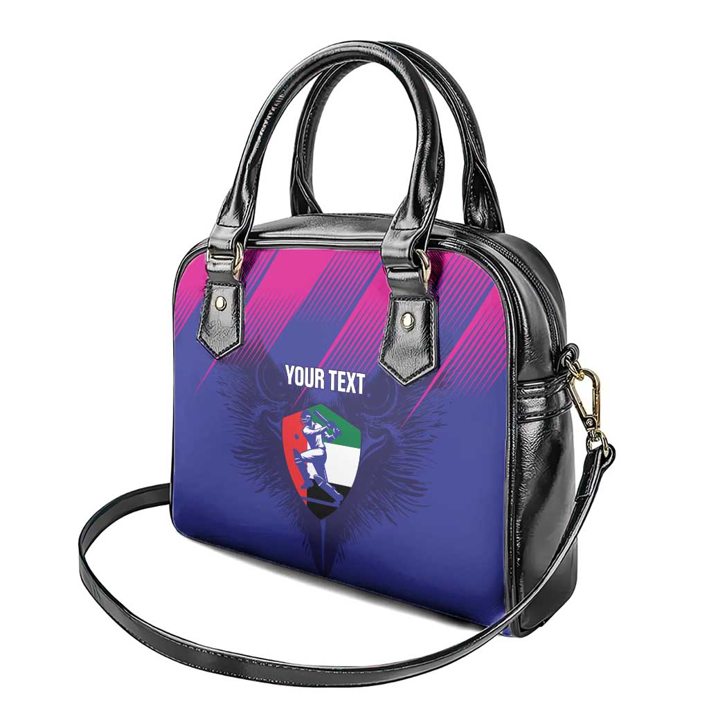 Custom UAE Cricket Shoulder Handbag Go Champions United Arab Emirates Falcon