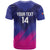 Custom UAE Cricket T Shirt Go Champions United Arab Emirates Falcon - Wonder Print Shop