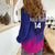Custom UAE Cricket Women Casual Shirt Go Champions United Arab Emirates Falcon - Wonder Print Shop