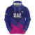 Custom UAE Cricket Zip Hoodie Go Champions United Arab Emirates Falcon - Wonder Print Shop