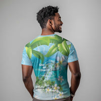 Afro Haiti Cotes des Arcadins T shirt Ayiti Map With Royal Palm Plumeria LT14