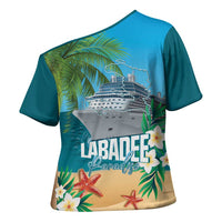 Afro Haiti Labadee Peninsula Cross Shoulder Shirt Caribbean Cruise Tropical Vibes - Wonder Print Shop