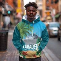 Afro Haiti Labadee Peninsula Hoodie Caribbean Cruise Tropical Vibes - Wonder Print Shop