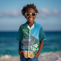 Afro Haiti Labadee Peninsula Kid Hawaiian Shirt Caribbean Cruise Tropical Vibes LT14
