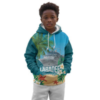 Afro Haiti Labadee Peninsula Kid Hoodie Caribbean Cruise Tropical Vibes - Wonder Print Shop