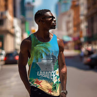 Afro Haiti Labadee Peninsula Men Tank Top Caribbean Cruise Tropical Vibes - Wonder Print Shop