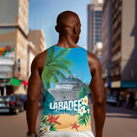 Afro Haiti Labadee Peninsula Men Tank Top Caribbean Cruise Tropical Vibes - Wonder Print Shop