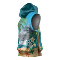 Afro Haiti Labadee Peninsula Sleeveless Hoodie Caribbean Cruise Tropical Vibes - Wonder Print Shop