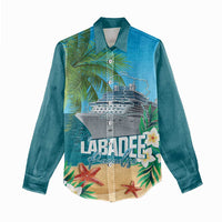 Afro Haiti Labadee Peninsula Women Casual Shirt Caribbean Cruise Tropical Vibes - Wonder Print Shop